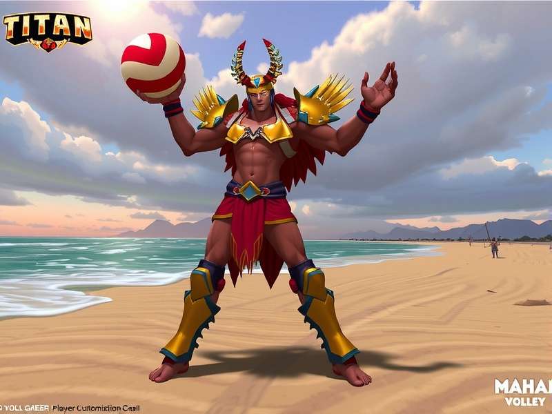 Customize Your Players in Mahal Volley Titan Mahal Volley Titan Player Customization