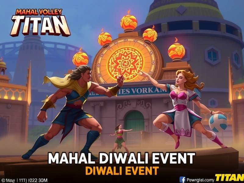 Diwali Special Event in Mahal Volley Titan Mahal Volley Titan Diwali Event